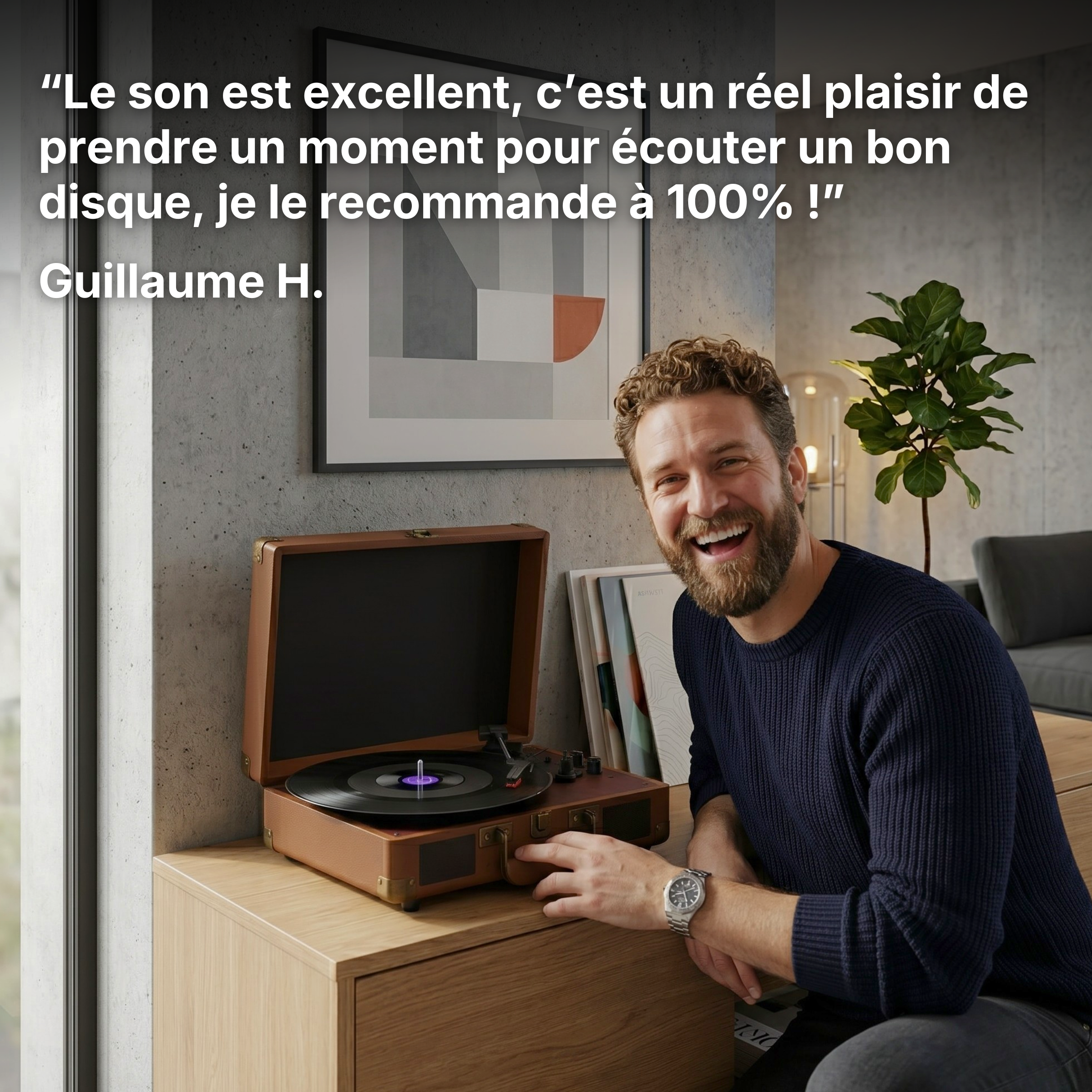 Platine Vinyle Solan
